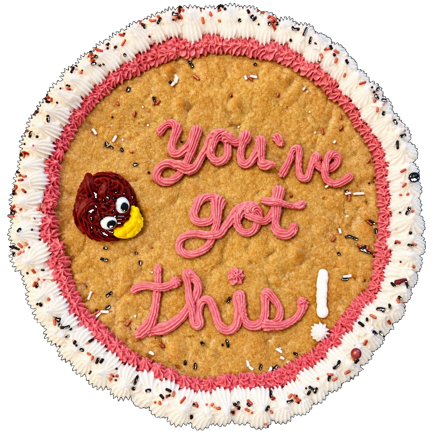 Graduation Cookie Cake