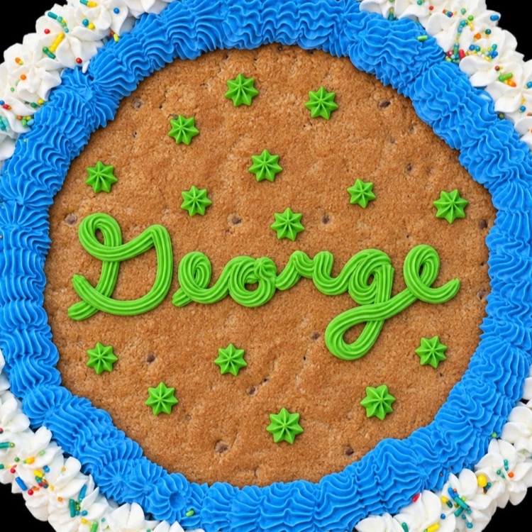 Personalized Cookie Cake