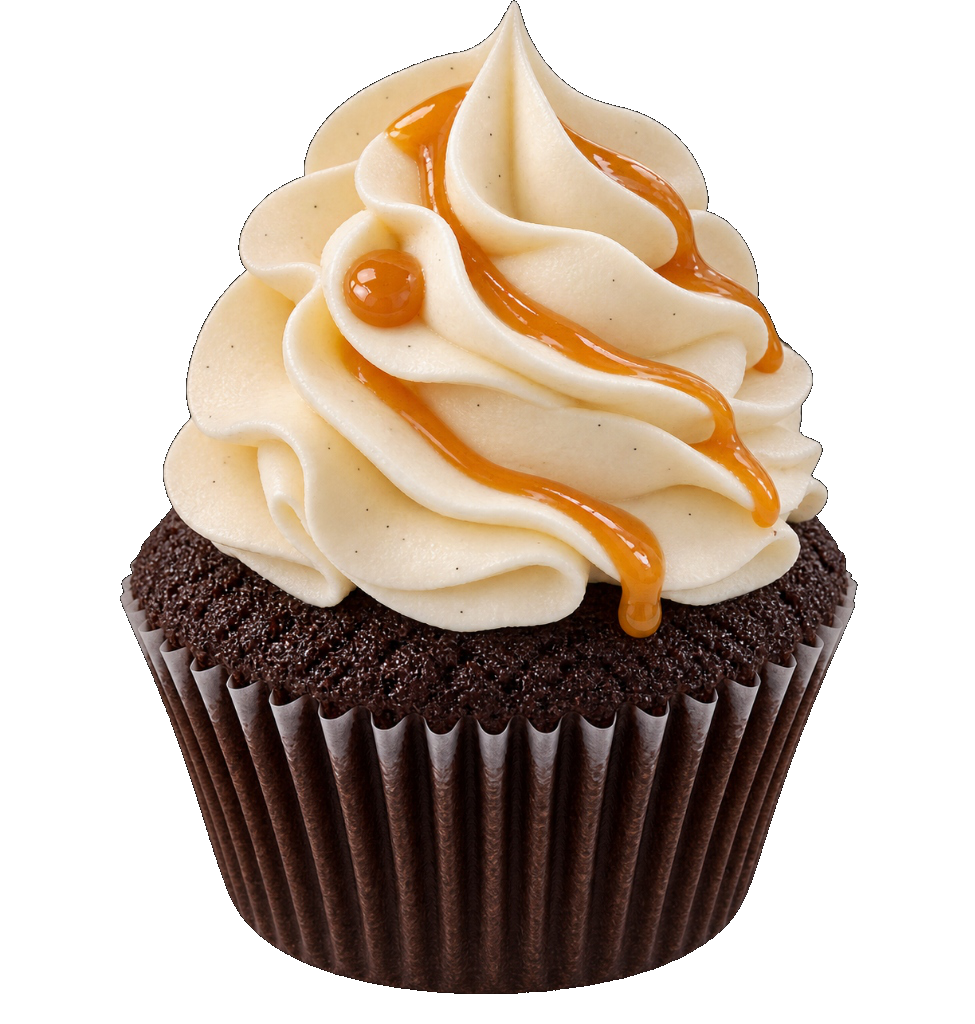 Chocolate Salted Caramel Cupcake