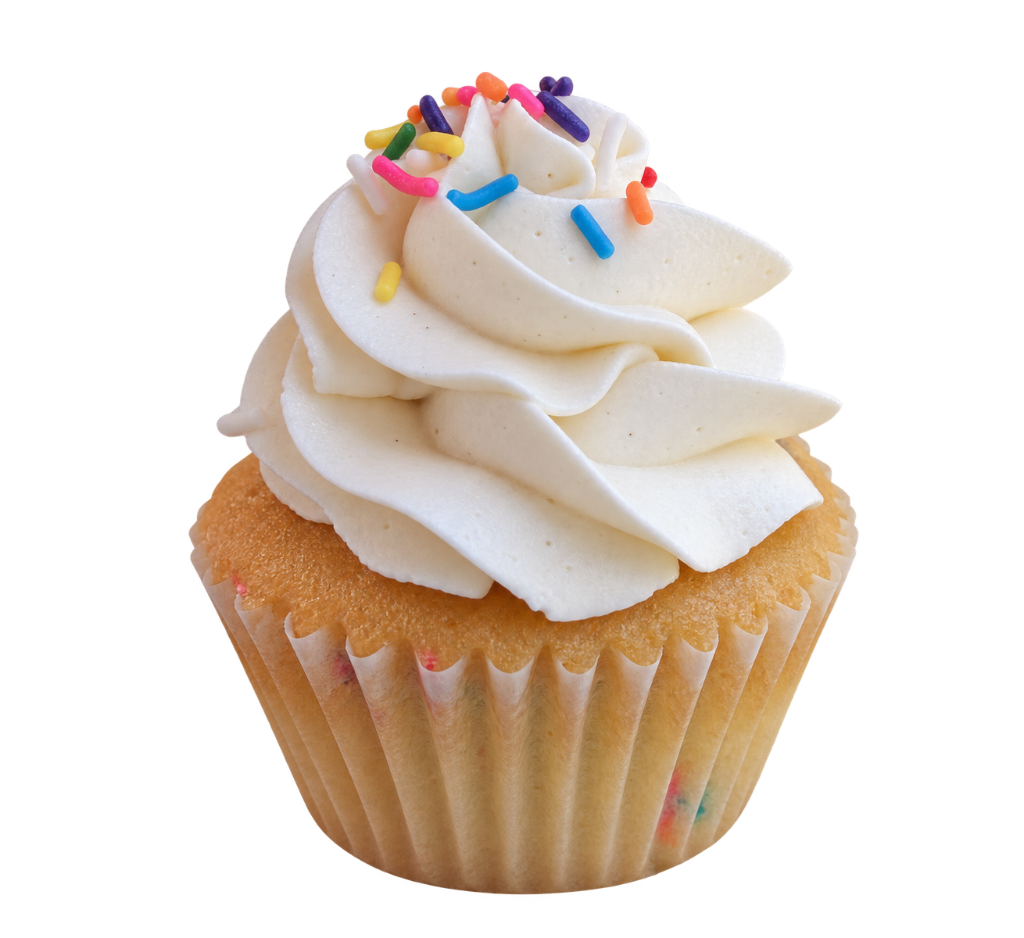 Vanilla Birthday Cake Cupcake