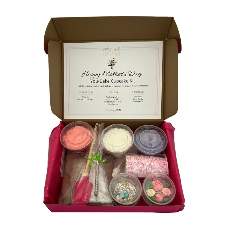 Mothers Day Cupcake Decorating Kit - Taylored Cupcakes